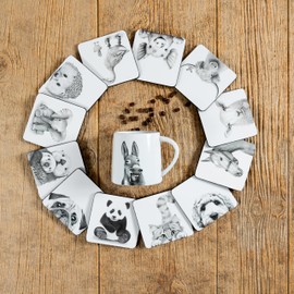 Pavilion Gift Company - Cat - 4.25" Drink Cup Coaster Cat Kitty Kitten Feline Cat Mom Cat Dad Cat Lover Kitchen Home Decor Housewarming Gift