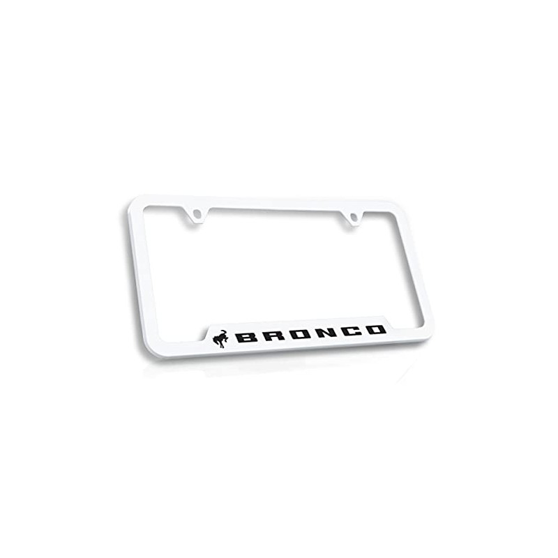Ford Bronco UV Printed Plastic License Plate Frame