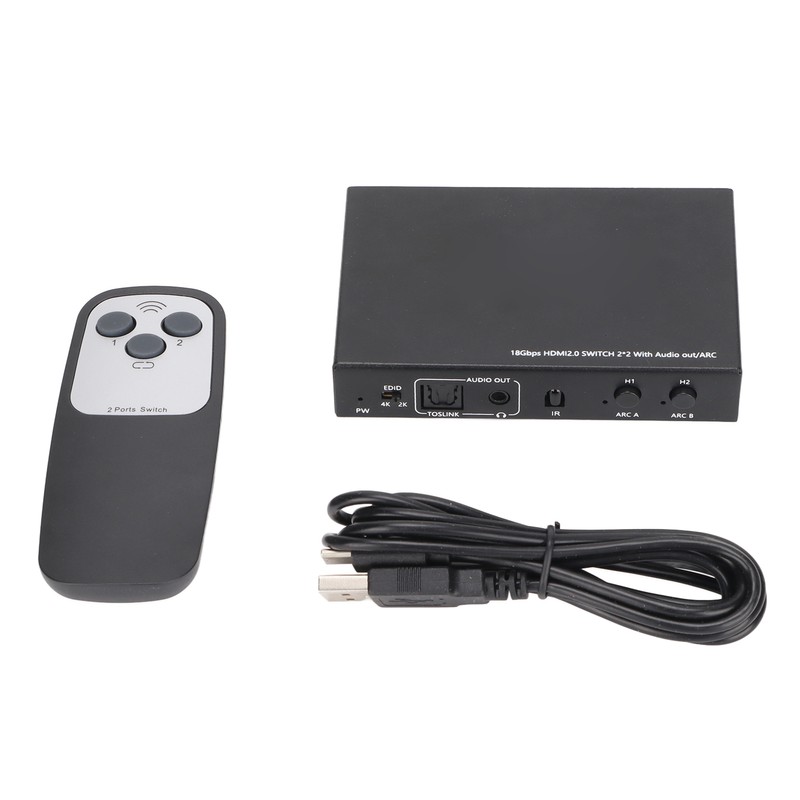 HD Switcher 4K 2K At 50/60Hz Multifunctional High Resolution HD