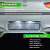 NOTISH 2Pcs LED License Plate Light Lamps 6000K White -