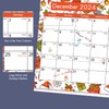 Desk Calendar 2024, Monthly Desktop Calendar, Standing Flip Calendar with