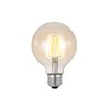 EGLO LED BULB G80 E26 320lm BULB COLOR AMBER 204662J