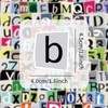 200pcs Alphabet Numbers Sticker Set - Waterproof Vinyl Stickers Removable