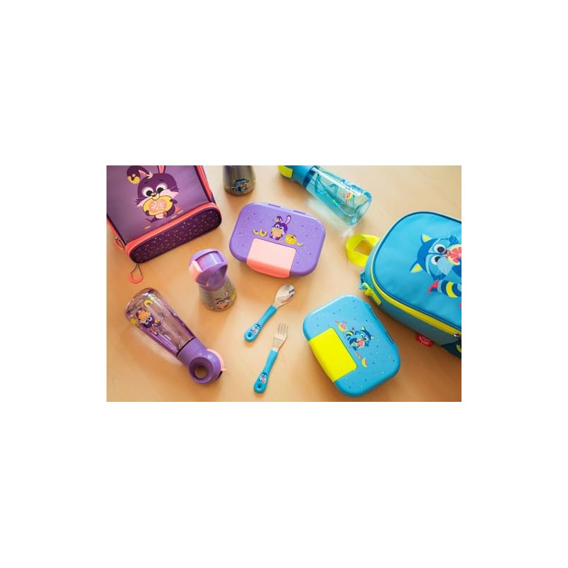 Maped PICNIK - Miniz Washbear Cutlery Set 3-Piece Fork +