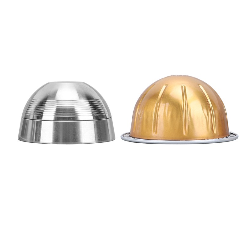 Reusable Coffee Capsule Stainless Steel Easy to Clean Long Lifespan