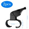 GLADFRESIT 2 Pcs Handheld Whistle Plastic Sports Whistle With Finger