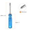 HARFINGTON 4Pcs PH0 Mini Phillips Screwdriver 2mm Magnetic Cross Head