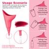Female Urinal, Reusable Female Urination Device, Standing or Squatting Pee