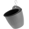 HOIGON 6 Pack 7 Inch Self Water Hanging Plants Pot,