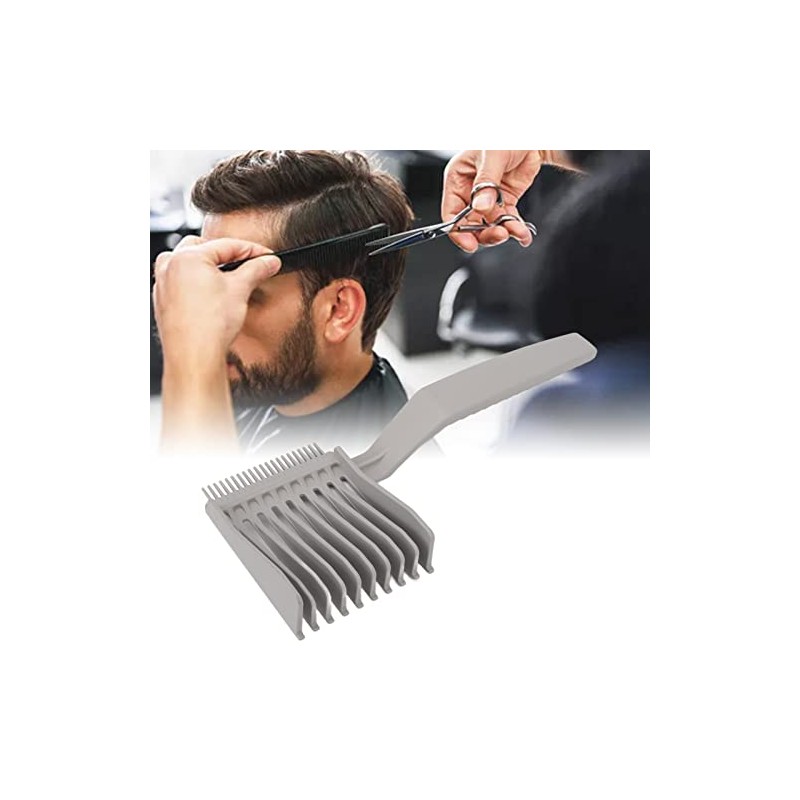 Peine de Corte de Peluquero Curvo, Peine de Guía Superior