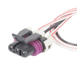 PT2782 Crank Sensor Pigtail Plug, 3-Wire Multi-Purpose Crankshaft Position Sensor Connector for GM LS1, LS2, LS6, LT4 58x Sensor Replace 645-785, 1P1209, 57-4622