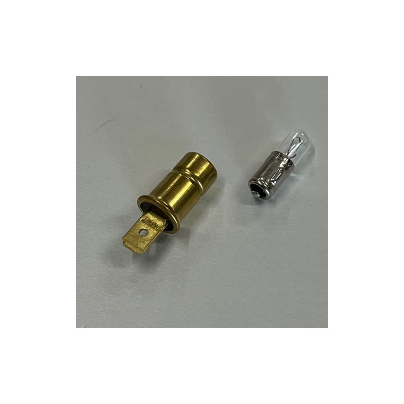 Dash Light Bulb Sockets with Bulbs, Pair - Compatible with