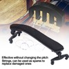 3 in 1 Violin Parts Kit Shoulder Rest Mute String