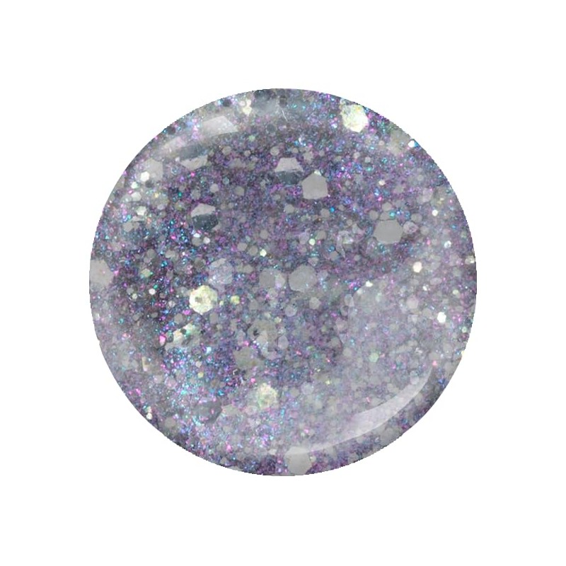 Pacifica Bio Glitter Translucent Gel Nail Polish Toppers - Long-Lasting