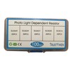 100PCS 5mm Photoresistor Photo Light Sensitive Resistor Assortment Kit (GL5516