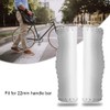 Alomejor 1 Pair of Bicycle Handlebar Grips Hand Stitched PU