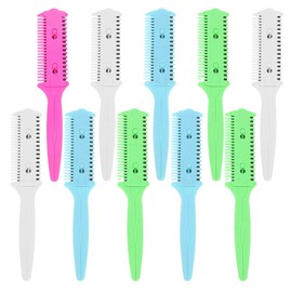 FRCOLOR 10pcs Hair Cutter Comb Hair Cutting Comb Hair Salon Comb Haircut Comb
