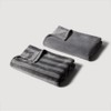 JAJU [JAJU] Stripe Microfiber Blanket 80X130cm 2pcs Grey