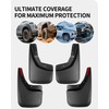 Yldqcfu Heavy Duty Mud Flaps for Trucks - 4PC No-Drill
