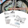 Unbranded Motorcycle Chrome CNC Front Fender Riser Spacer For Harley