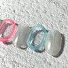 ˡᴬᴺᵀᶤˡ Leopard lump luminous handmade nail tip - short nose