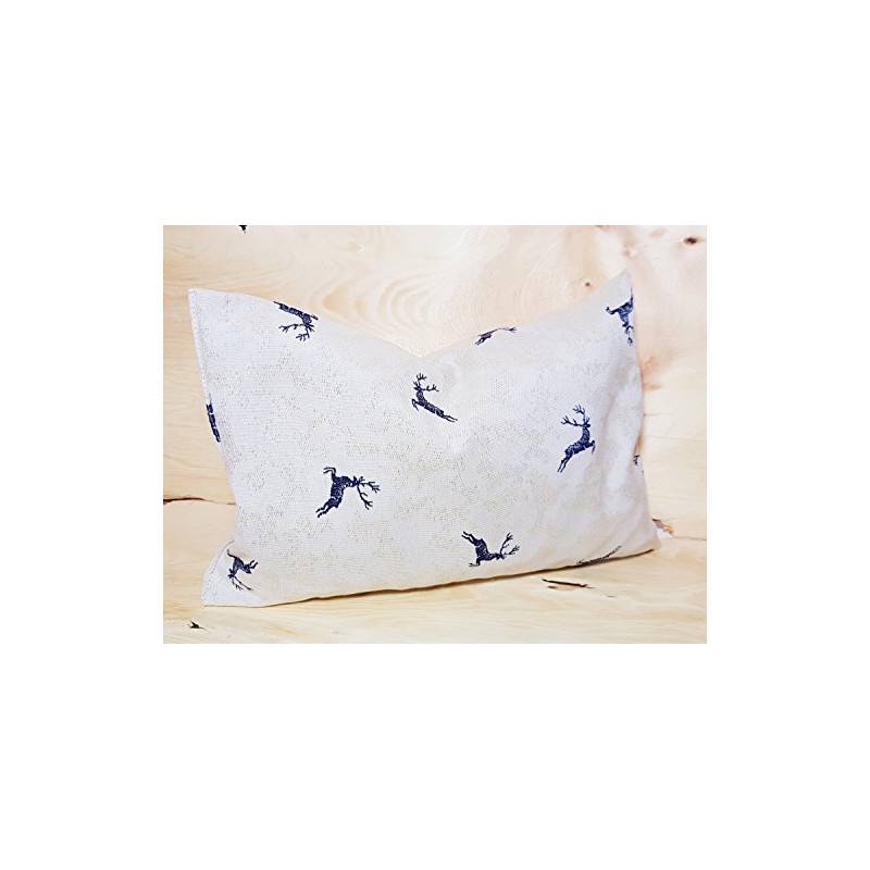 Pine Cushion Stag Blue Filled with Pine Shavings 30 x