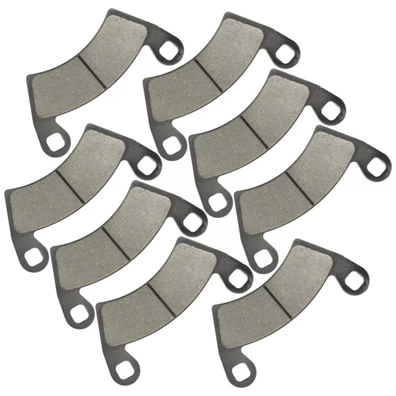 Caltric Front Rear Brake Pads for Polaris Ranger Crew 700