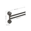 Ribelli Towel Holder No Drilling Suction Cup Design Towel Rail