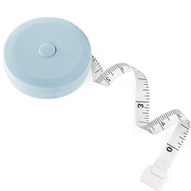 Measuring Tape Measure 6.6 ft (2 m) Sewing Dressing Ruler Tape Measure 200cm 79inch Bust Waist Measurement Inch Centimeter Clothing Tape Measure Double-Sided Scale Long Measure Auto Measure = Winding
