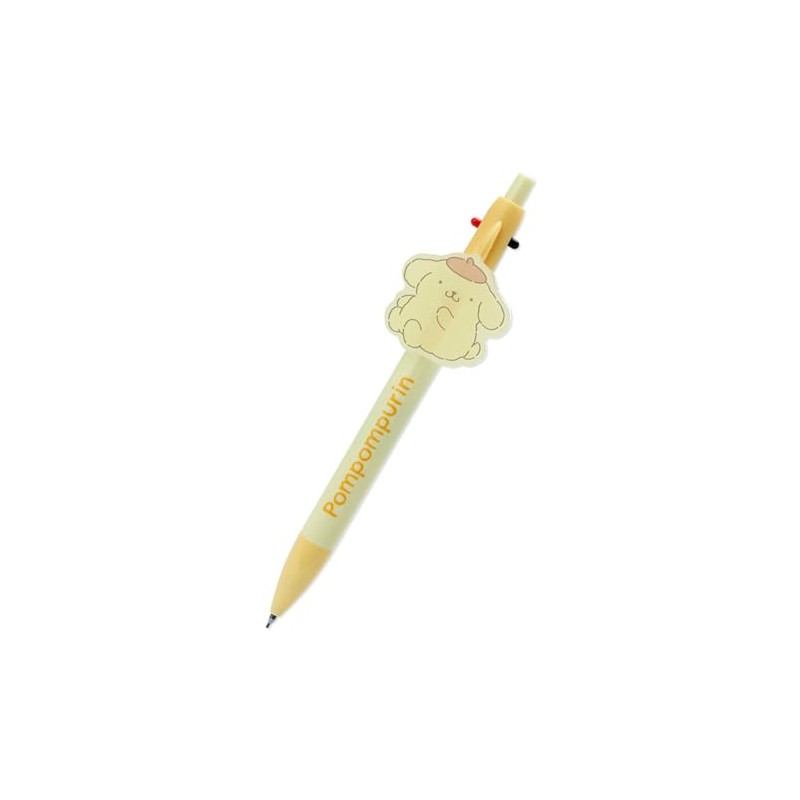 Sanrio 555444 Pompompurin 2-Color Ballpoint Pen & Mechanical Pencil (Plush