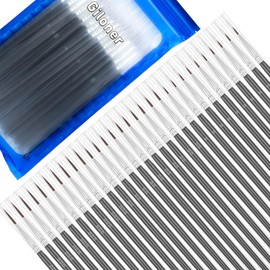 Giloner Small Paint Brush Set, 30pcs, Miniature Detail Brushes for Watercolor & Acrylics, Face Painting, 3 Sizes (#0, #00, #000)