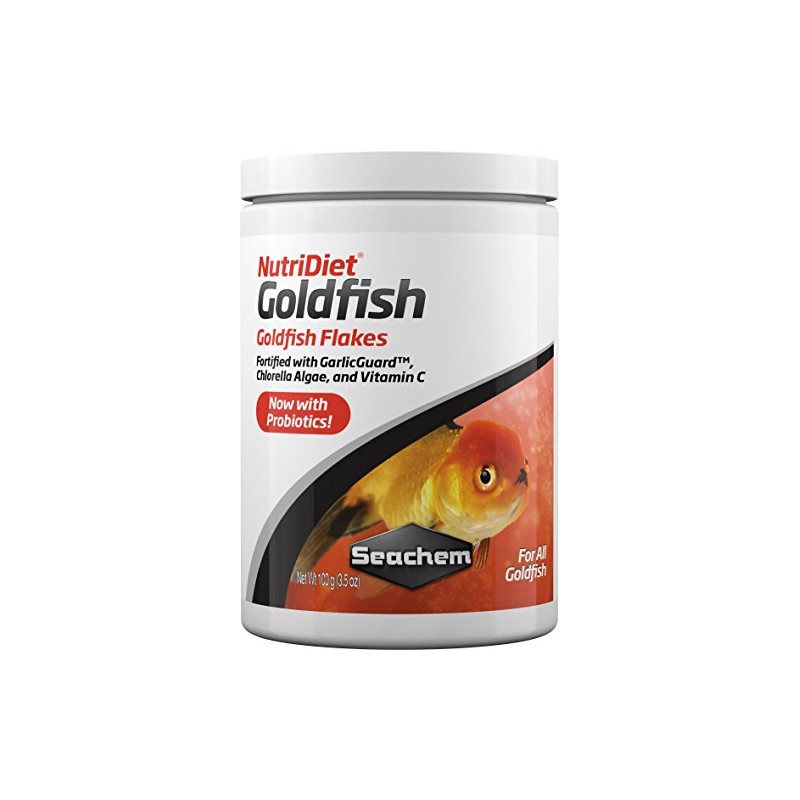 Seachem NutriDiet Probiotic Goldfish Fish Flakes - 100g