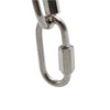 Qjaiune 24Pcs Quick Links 1/8 Inch Stainless Steel D Shape