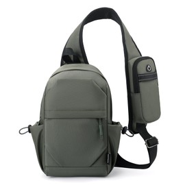 BIRDDIE Crossbody Sling Bag Casual Shoulder Hiking Backpack with Convertible Shoulder Strap for Travel Hiking Shopping Leisure Sport