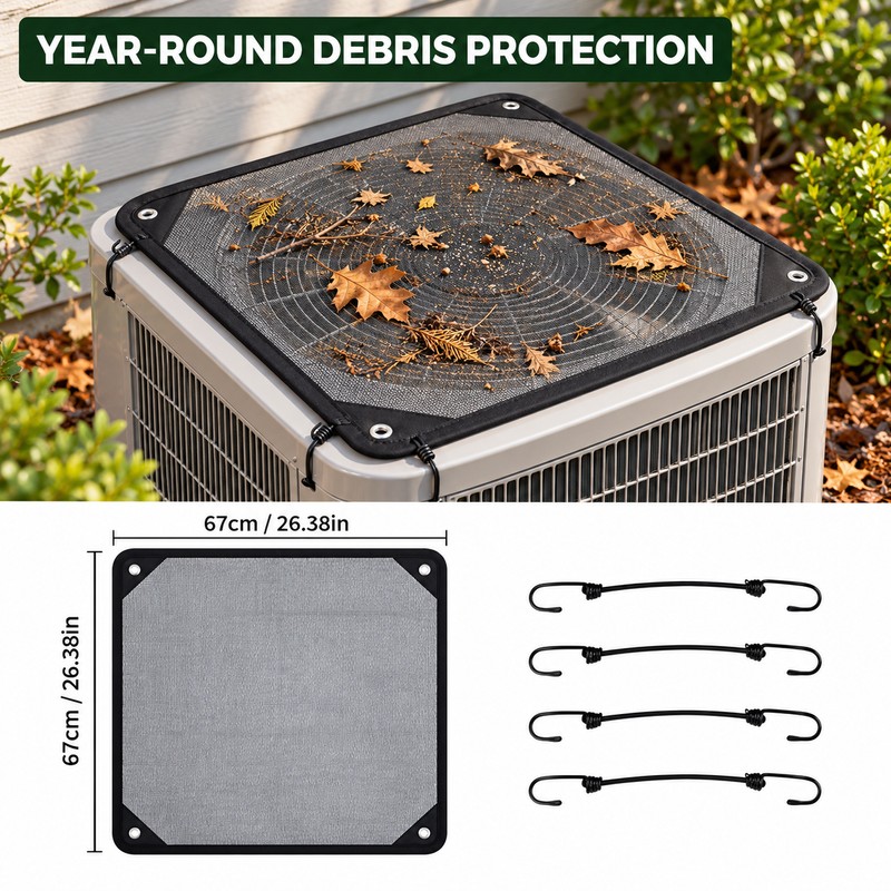 4 Pack 28 x 28 Inch Outdoor AC Condenser Mesh