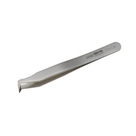 Aven 18114ACU Pattern 15AGW Cutting Sharp Precision Tweezer, Stainless Steel, 4-1/2" Length