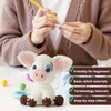 Hylvix Crochet kit for Beginners Adults, Grey Spotted Dolphin Crochet