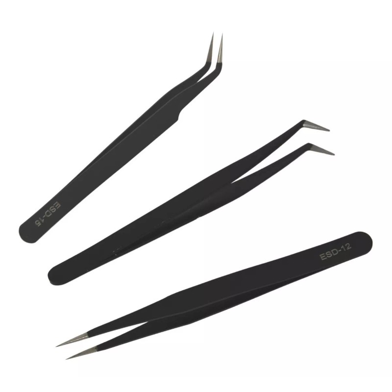 May Juego De Pinzas 3 Piezas Aplicación Extensiones De Pestañas