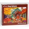 Vermont Christmas Company Cozy Autumn Jigsaw Puzzle 100 Piece, Large