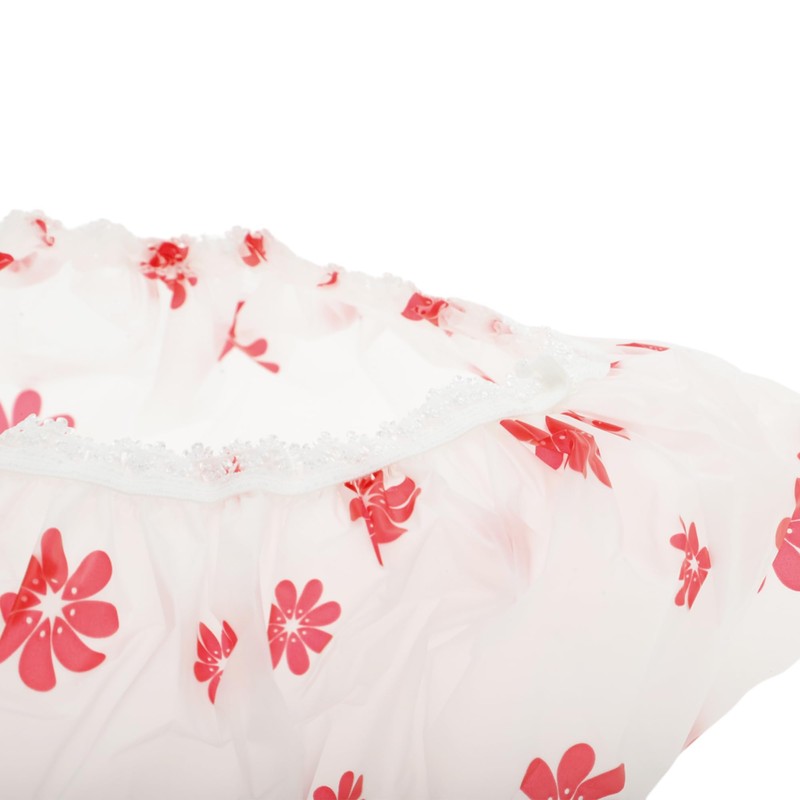 VOCOSTE Shower Cap Hair Cap 1 Layer Waterproof Reusable Bath