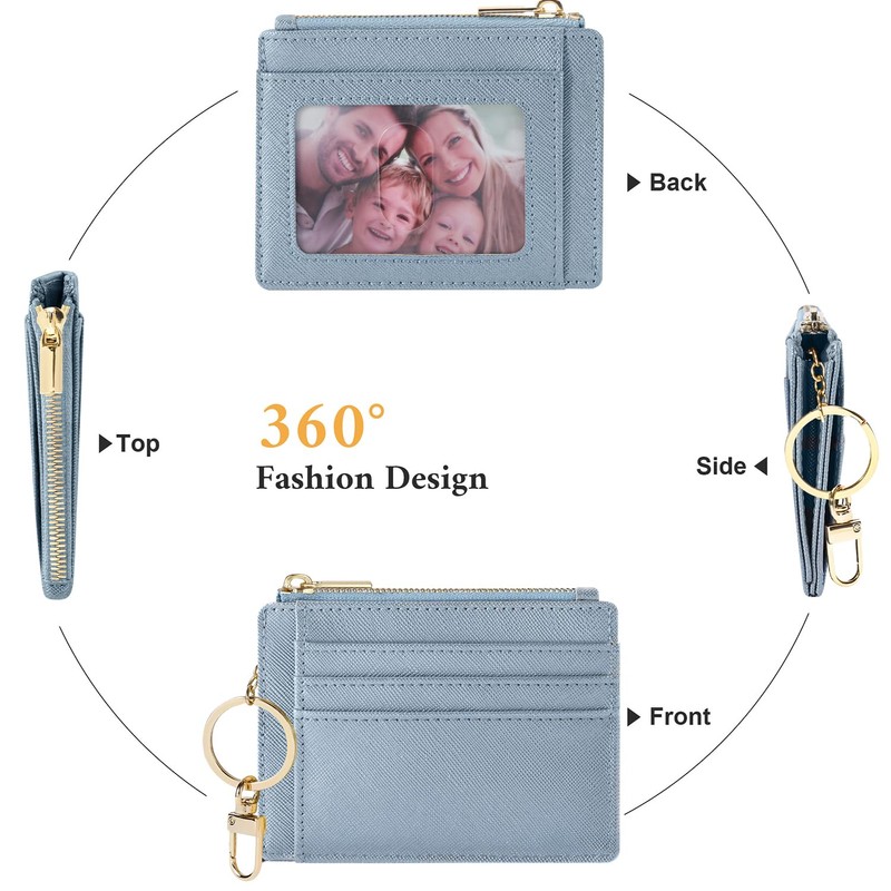 Sodsay Card Case Slim Front Pocket Wallet for Women Credit