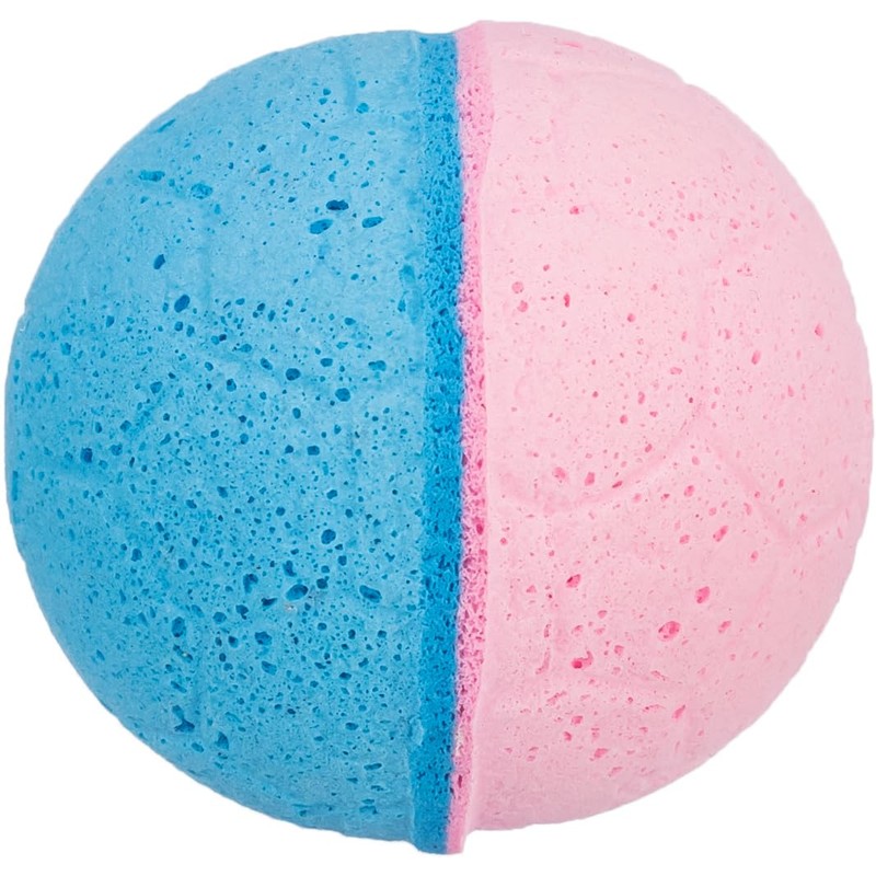 TRIXIE weicher Schaumstoff-Gummi-Ball, ø 3,5 cm, 4 Stück, bunt