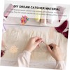 Alipis 109pcs Macrame Cord DIY Kit Dream Catcher Handmade Kit