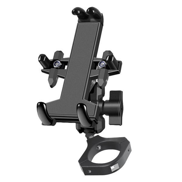 UTV Phone Mount, 720° Rotation at any Angle, Suitable for 1.5-2-inch UTV Roll Bars. The All-Metal UTV Phone Holder Provides Heavy-Duty Protection and is Compatible with 4.7-7.2-inch Smartphones.