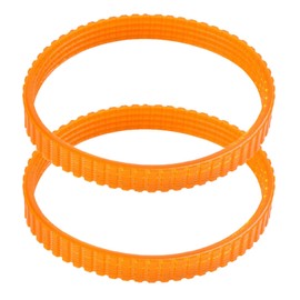 1900B Electric Planer Belt, Toothed Drive Belt Replacement, 9.6mm Width, Orange, Pack of 2