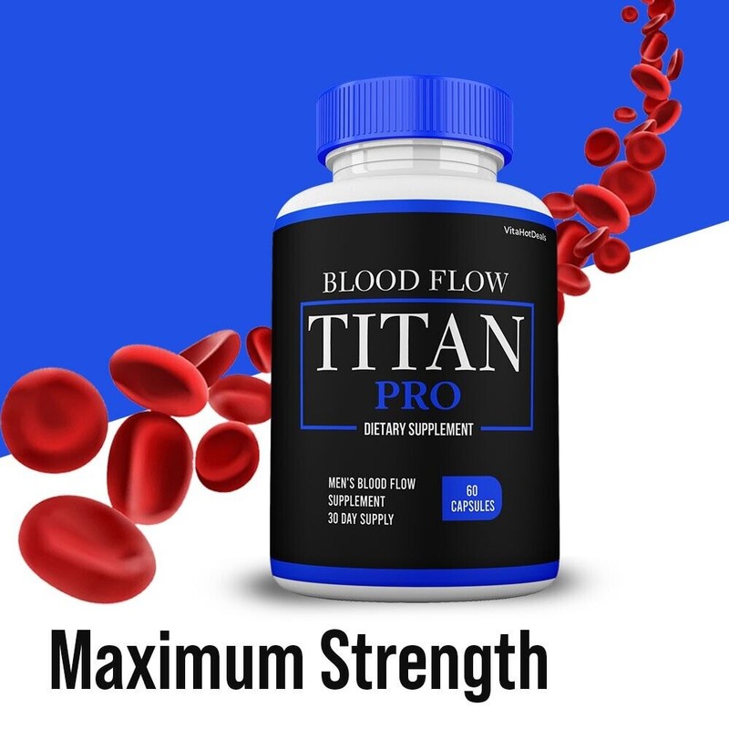 Titan Pro Supplement, Max Strength Formula For Men, TitanPro Pills