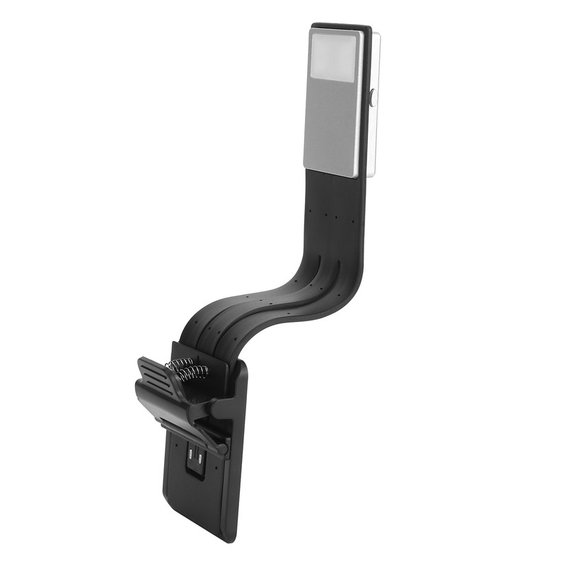 Portable Dimmable LED Reading Book Light Flexible Clip Lamp USB