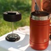 BruTrek BaseCamp Coffee Press - Double Wall Insulated Stainless Steel