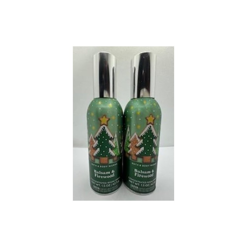 Set of Two Balsam Firewod Concentrated Room Sprays 1.5 Ounce