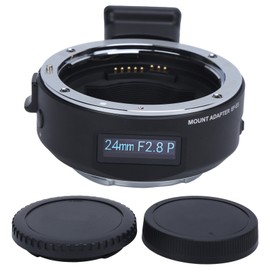 VILTROX EFE5 Auto Focus Lens Adapter for OLED EF EFS Lens to NEX Mount for Sony A9 A7